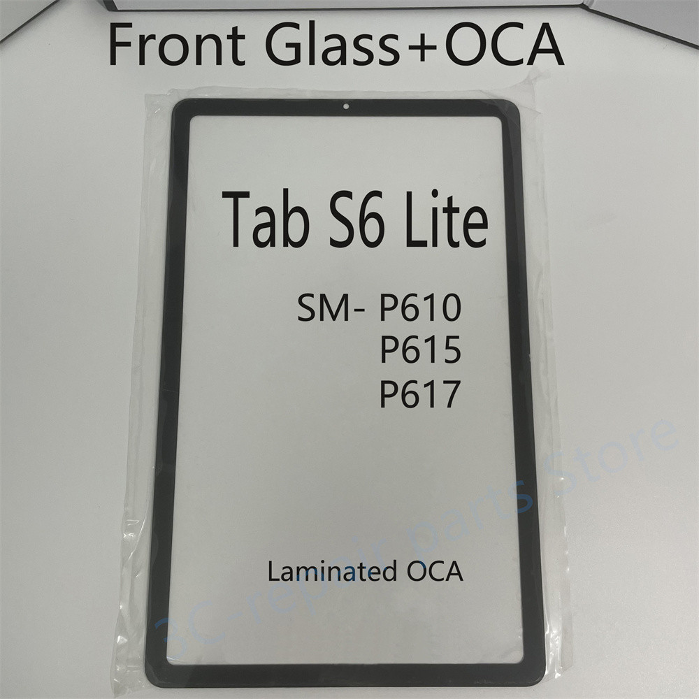 A Lcd Touch Screen Outer Lens For Samsung Galaxy Tab S6 Lite P610 P615 P617 Tablet Display Front