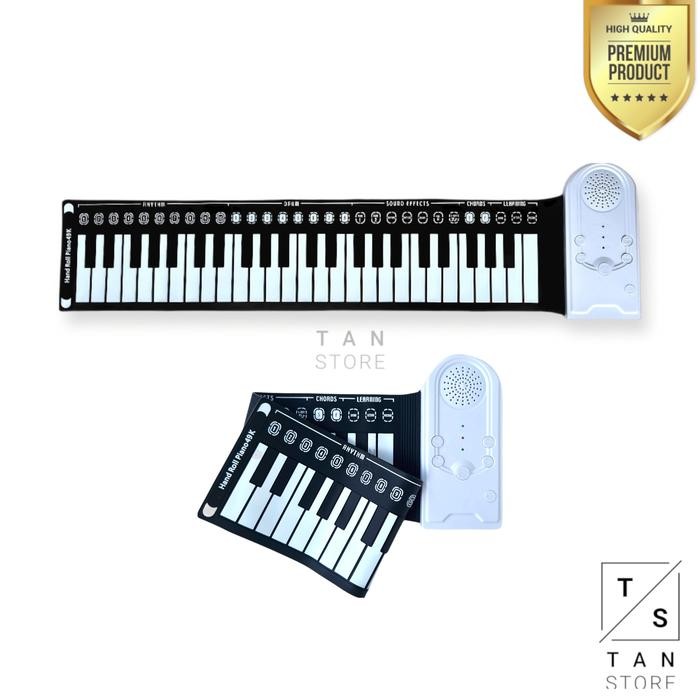 pf2j- Piano Roll 49 Nada / Piano Portable / Piano Silicone Portable