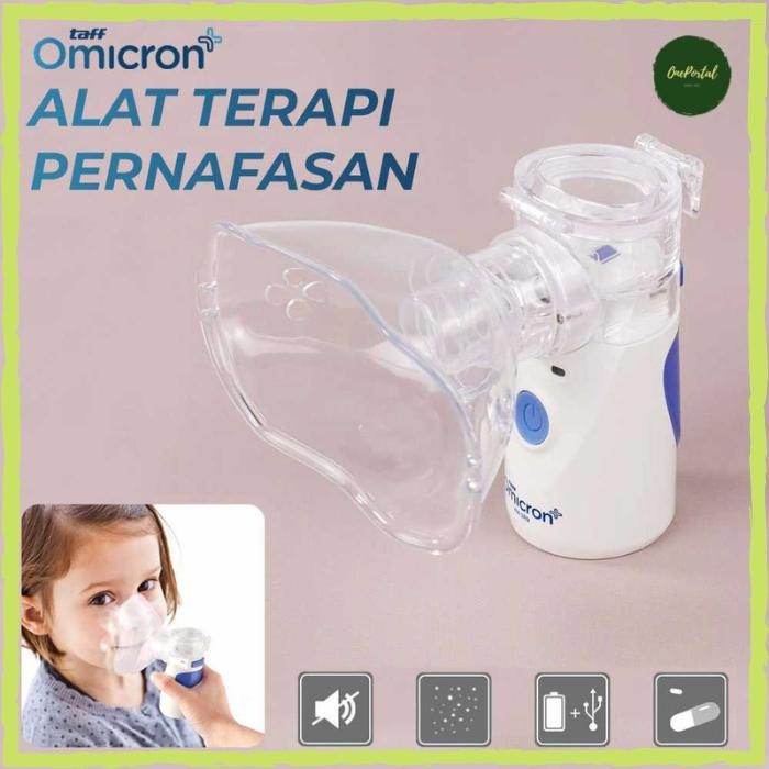 Ready Nebulizer / Nebuliser / Mesh Nebulizer Terapi Pernafasan Portable