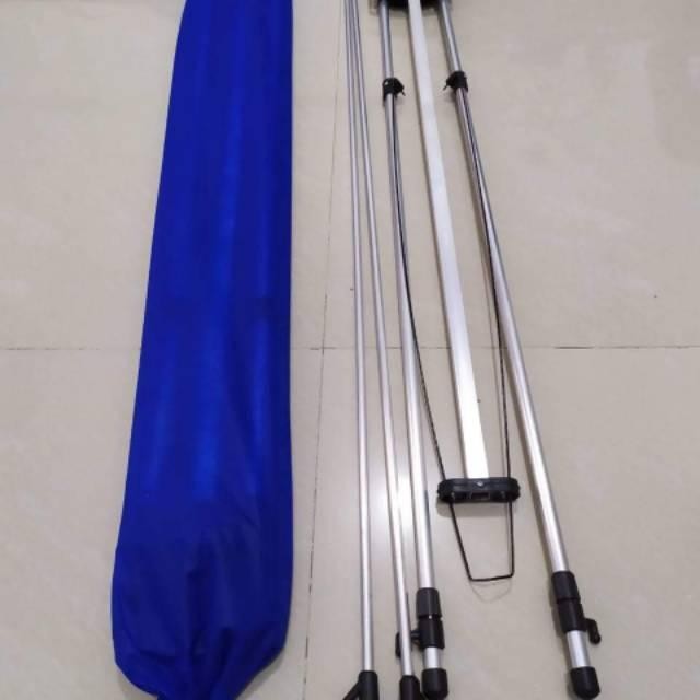 TERLARIS Rangka Stand Y Banner Bener Alumunium 60x160 Display READY STOCK