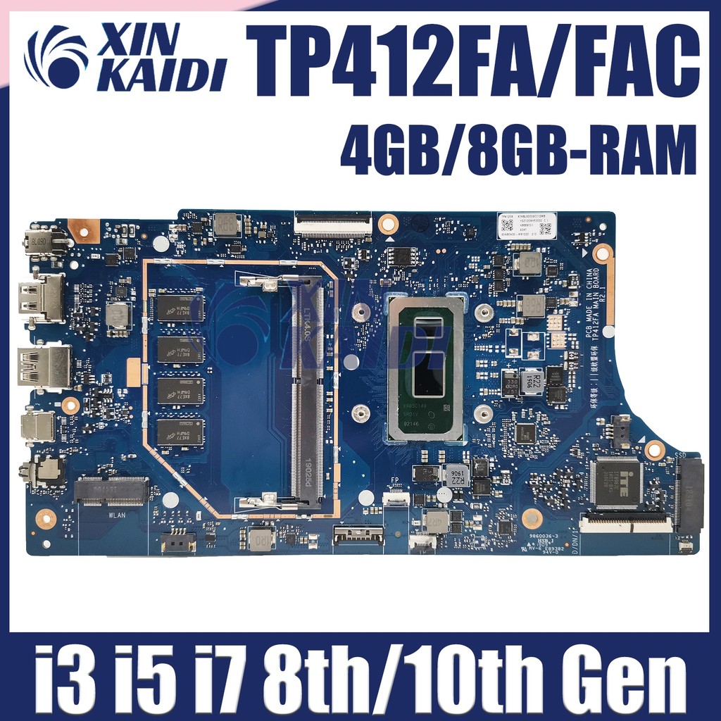 Casing Laptop TP412FAC MAINboard For ASUS VivoBook Flip 14 SF4100F TP412 TP412F TP412FA Motherboard 