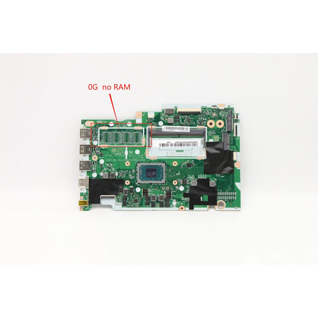 Casing Laptop For Lenovo IdeaPad 3 15ADA05 Laptop Motherboard.R3 3050U R5 R7 AMD CPU.4GB RAM. NM-C82