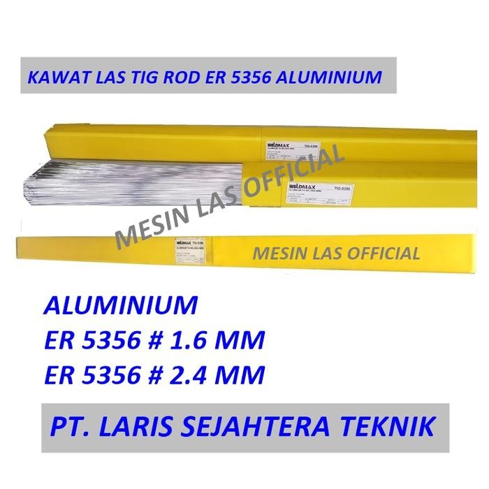 Kawat Las Aluminium 5356 - Tig Rod Aluminium 1.6 MM