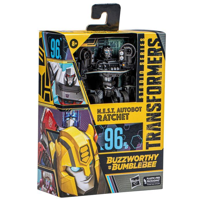 HOT SALE HASBRO TRANSFORMERS BUMBLEBEE BUZZWORTHY STUDIO SERIES NEST RATCHET 96 TERMURAH