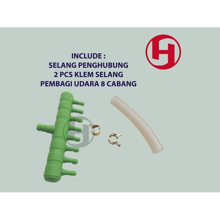 YT 838 AERATOR ACDC POMPA UDARA ACDC AQUARIUM KOLAM IKAN KOI