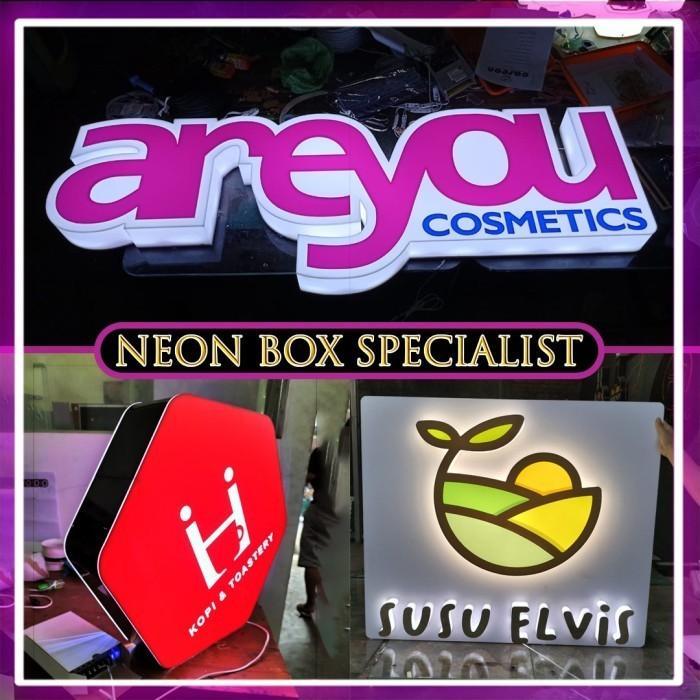 NEON BOX SIGNAGE CUSTOM BY CAKRA