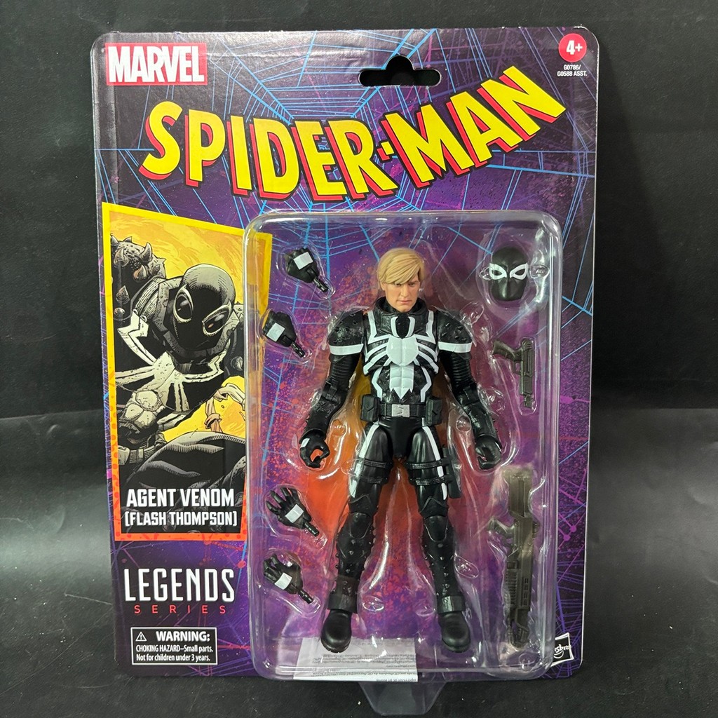 Original Marvel Legends 6" Spider-Man Retro Wave Scarlet Spider Chameleon Agent Venom Spider Shot