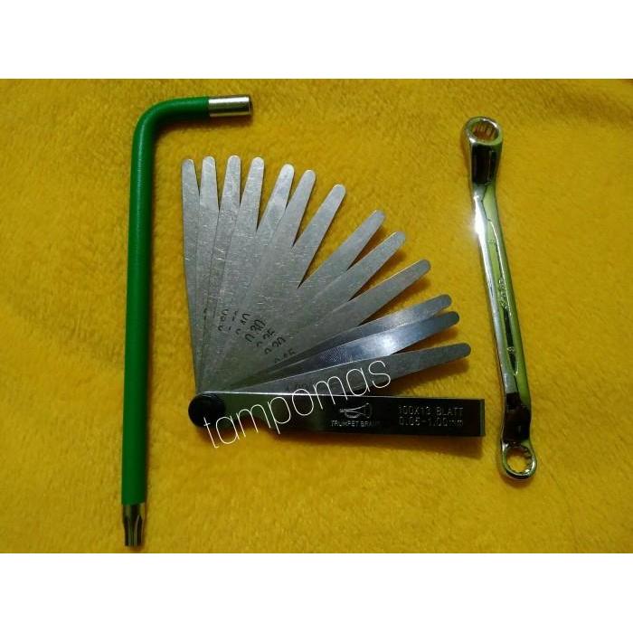 Terlaris Kunci Stel Klep Motor 3Bh Kunci Klep Motor