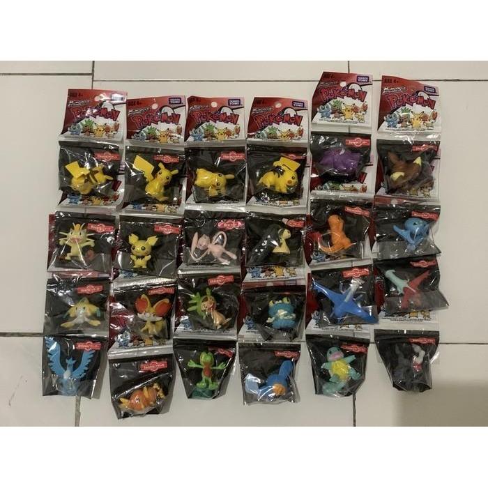Takara Tomy Moncolle Pokemon - Gengar Charmander Squirtle Manaphy