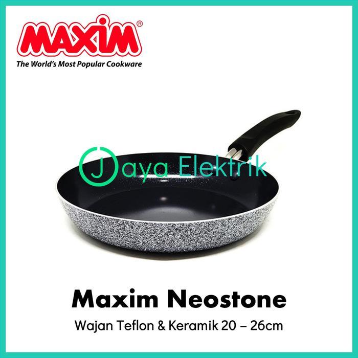 Maxim Valentino Neostone Wajan Teflon Keramik Anti Lengket Terlaris
