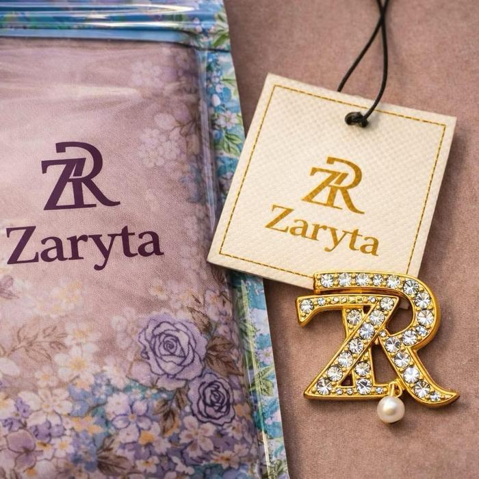 10pcs Voal Zaryta Logo Motif Zaryta Motif