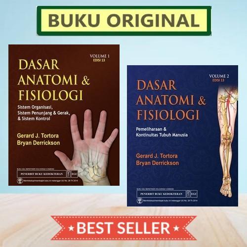 Premium [Original] Dasar Anatomi & Fisiologi Vol.1+2 , Ed.13 - Tortora Original
