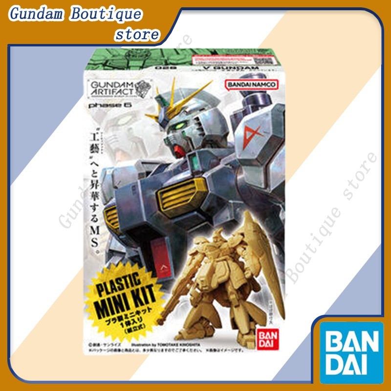 Bandai Genuine Shokugan GUNDAM ARTIFACT 06 Plastic Mini Set V Re-GZ Custom SAZABI Anime Action
