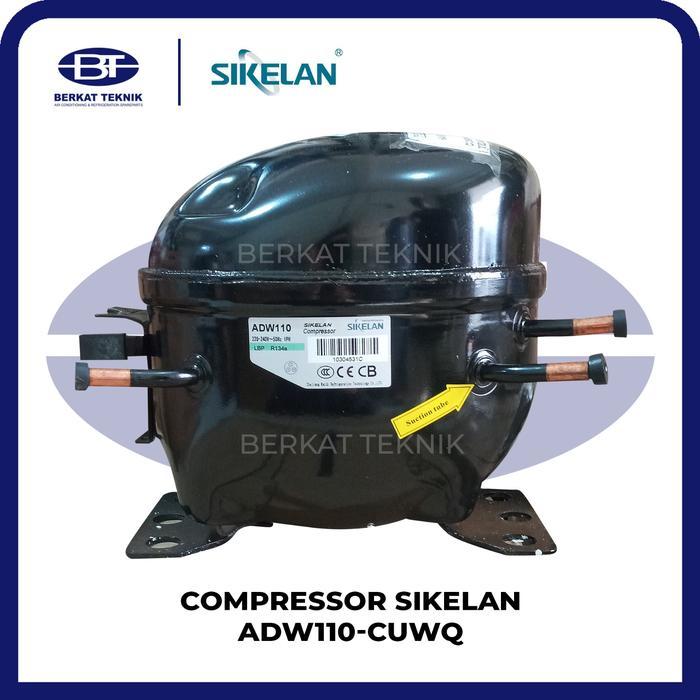 Kompresor Sikelan ADW110 / ADW 110 - Kulkas Freezer 1/3 PK R134a