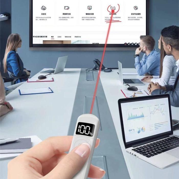 Pointer digital screen usb charging laser page turning pen wireless
