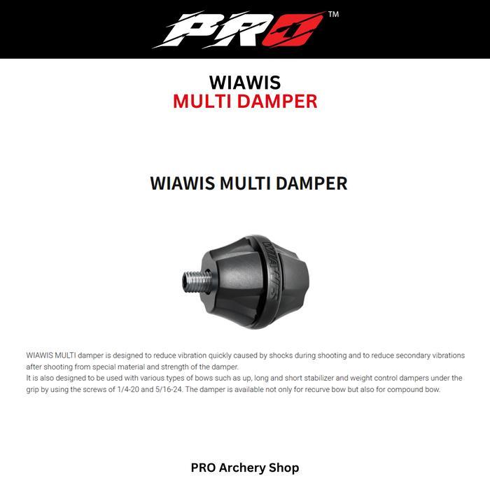 Wiawis Multi Damper Damper Stabilizer Recurve Compound Standard Bow Peredam Alat Panahan