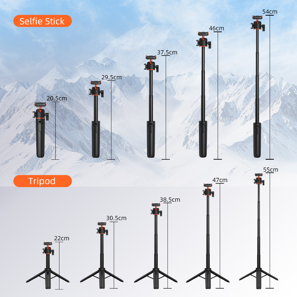 Flymile Magnetic Quick Release Tripod For DJI Osmo Action 6/Nano,Portable & Extendable,for DJI Osmo