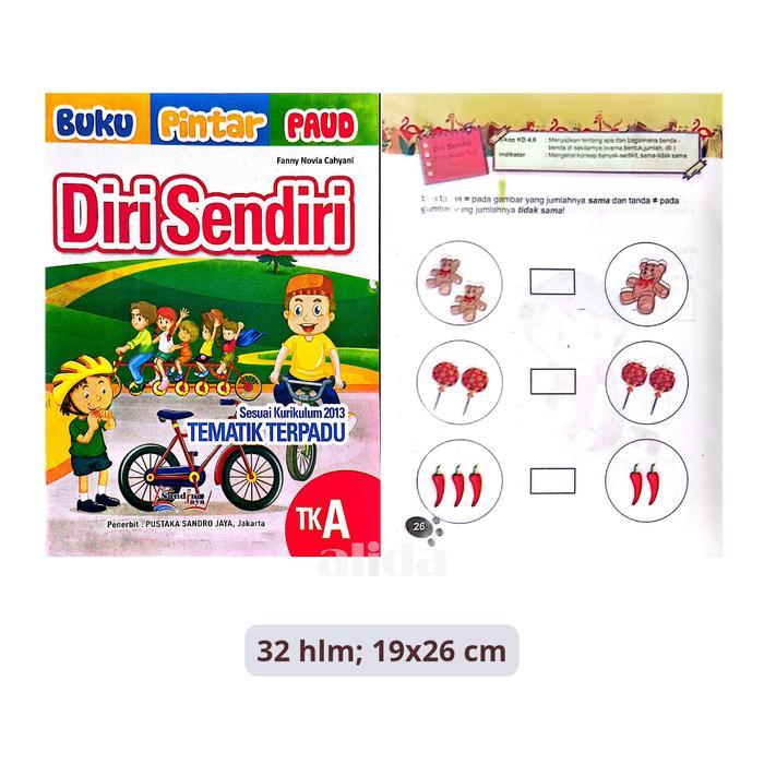 Buku Anak Pintar Paud DIRI SENDIRI -Tematik Terpadu TK-A Sandro