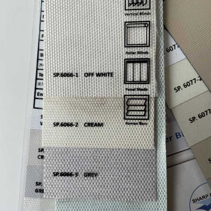 Kain Fabric Only Roller Blind atau Vertical Blind SP Sharp Point