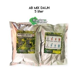 

Promo Nutrisi Hidroponik Ab Mix Daun Kemasan 5 Liter Padat Sale