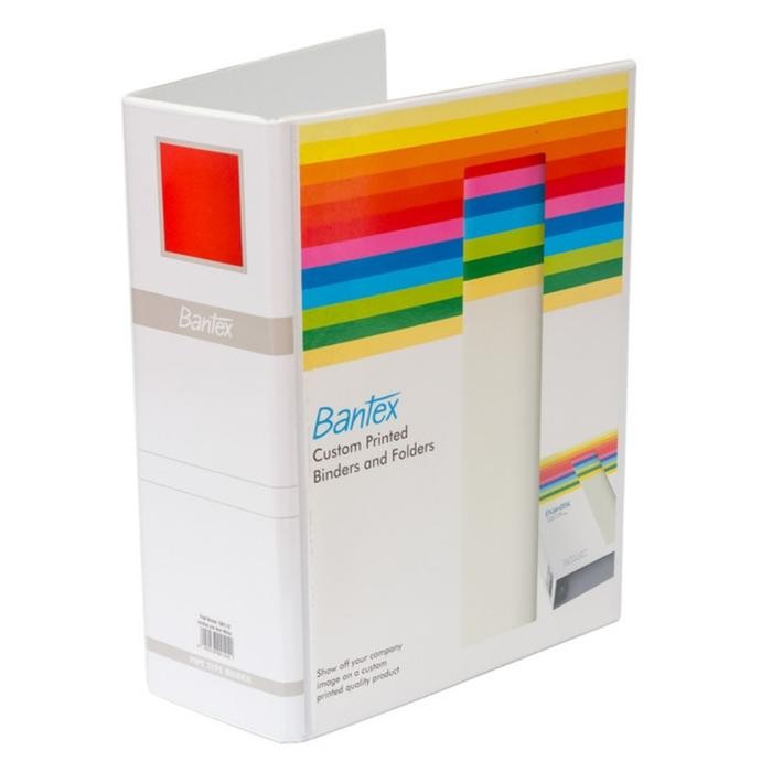 

Bantex Insert Post Pipe Binder 2Ring 10Cm A4 White #1311