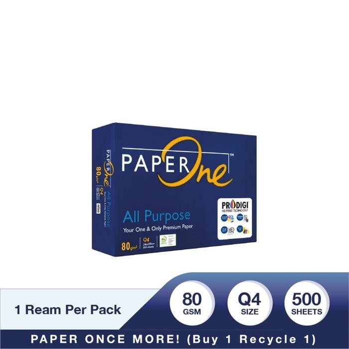 

NEW PRODUK KERTAS HVS Q4 80 GRAM PAPERONE / RIM WARUNG ARA67