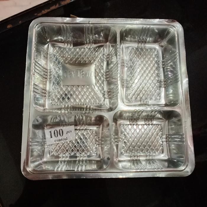 Mika Sekat UK 18x18 / Mika Kotak Makan Nasi