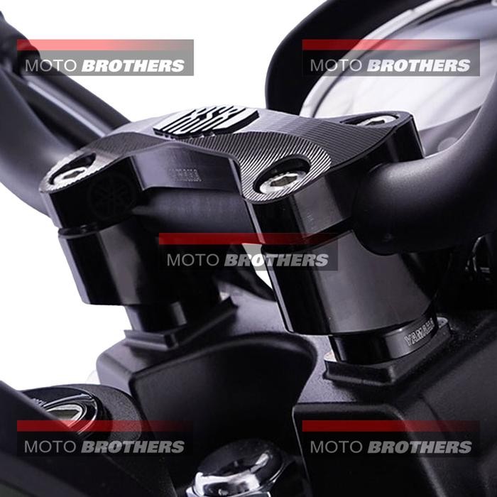 RAISER STANG HANDLEBAR / HOLDER HANDLE LOWER SET BLACK XSR155 XSR 155