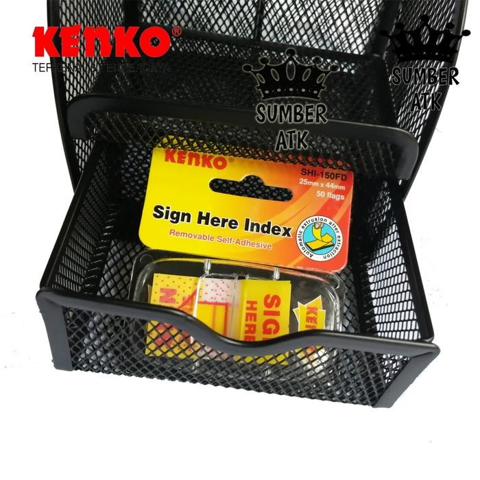 

Desk Set MDS-203 Mesh Wire ( Tempat Alat Tulis Jaring )