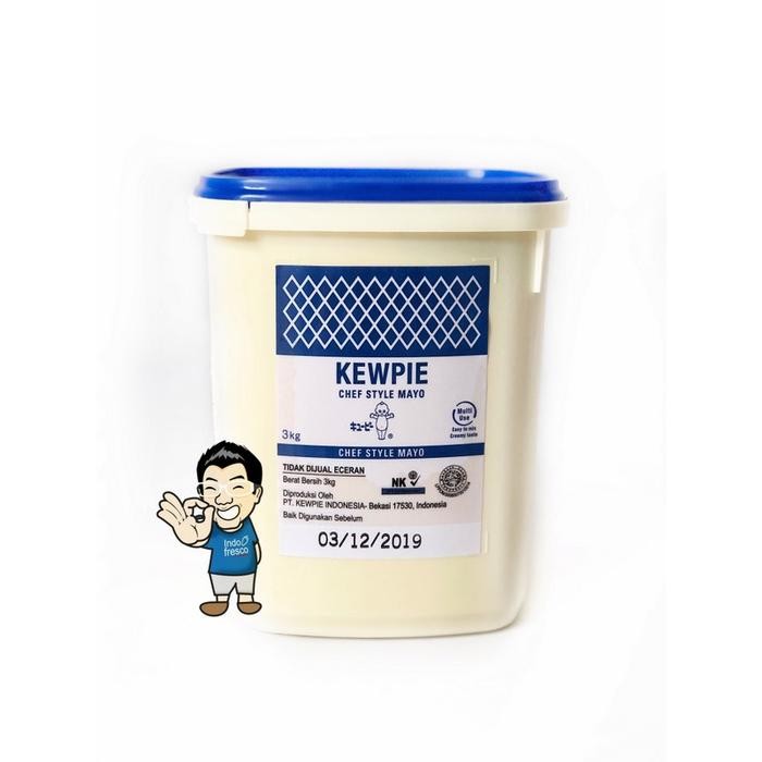 

SIAPKIRIM Kewpie Chef Style Mayo- Mayonnaise 3Kg READY STOCK