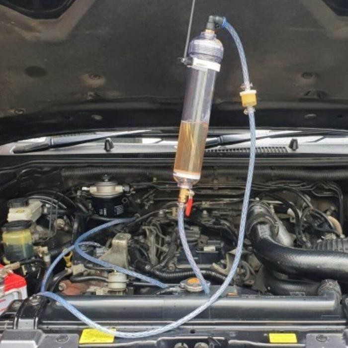 Tabung Alat Purging Mobil Diesel Purging Kit