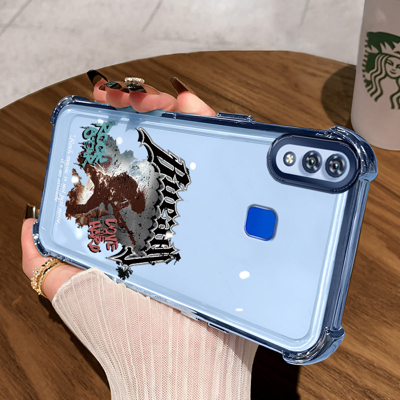Casing Hp untuk VIVO Y91 Y91i Y93 Y95 Y91C Y1s Y90 Case Casing Karakter keren pola Silikon Anti-Fall