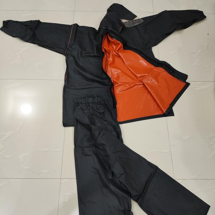 jas hujan cap paus premium / jas hujan nelayan pelaut jas hujan tebal