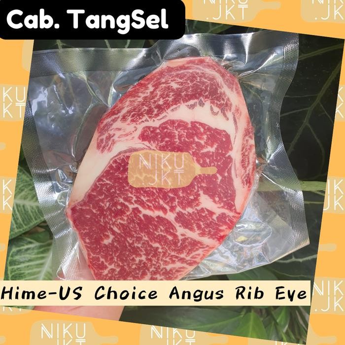

Pilihan- Daging Sapi Halal Us Choice Angus Rib Eye Steak - 200Gr