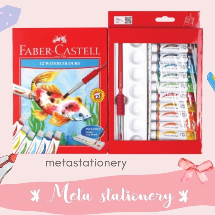 

Pilihan- Cat Air Watercolor Faber Castell 12