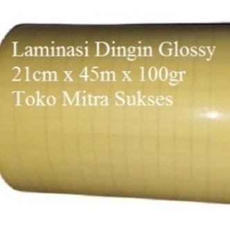 

Pilihan- Laminasi Dingin Glossy A4 21Cm X 45M X 100Gram