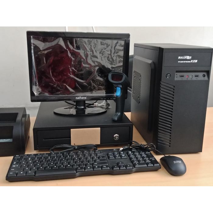 

PAKET KASIR KOMPLIT PLUS COSTEMER DISPLAY