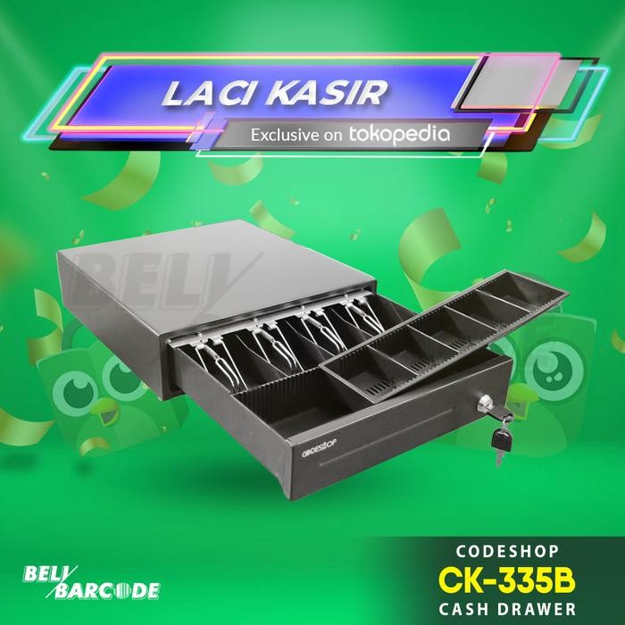 

CODESHOP CK-335 CASH DRAWER/LACI KASIR RJ11 TO POS PRINTER THERMAL