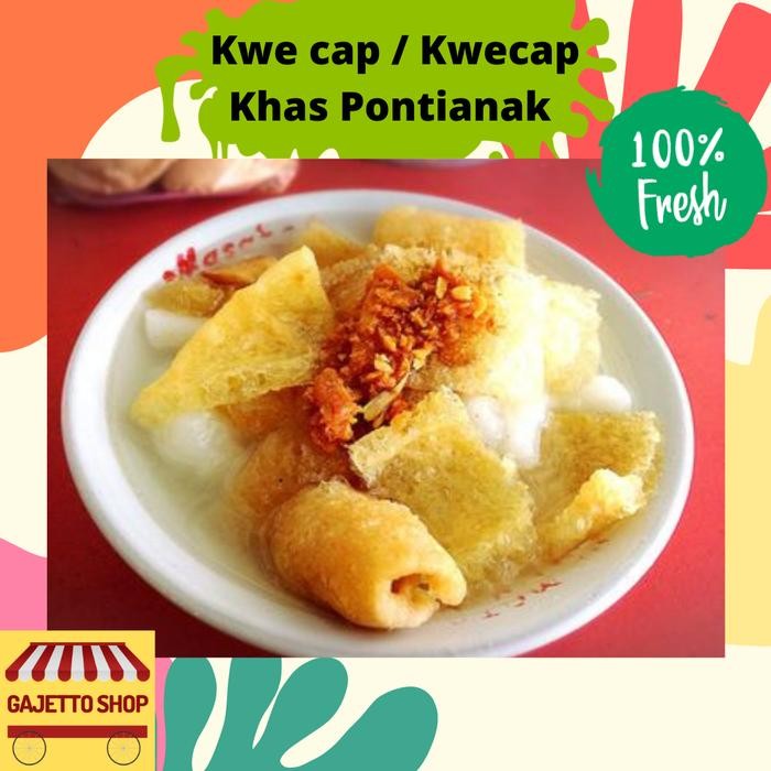 Pilihan- Kwe Cap / Kwecap Khas Pontianak Kalimantan Fresh Khusus Gosend/Grab