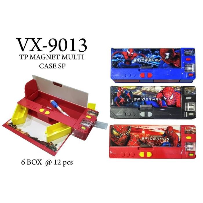 

TEMPAT PENSIL MAGNET SUPERHERO AVENGERS, SPIDERMAN, SUPERMAN VS BATMAN