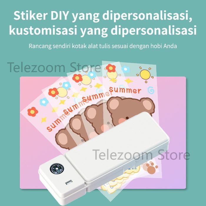 

KOTAK PENSIL MULTIFUNGSI LAMPU MEJA KIPAS ANGIN KECIL HADIAH KOTAK PENSIL SISWA SEKOLAH DASAR DAN