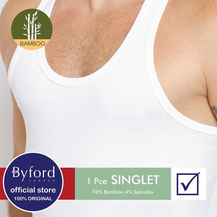 BYFORD KAOS DALAM SINGLET 1 PCE/PACK -XBYT03S1BS