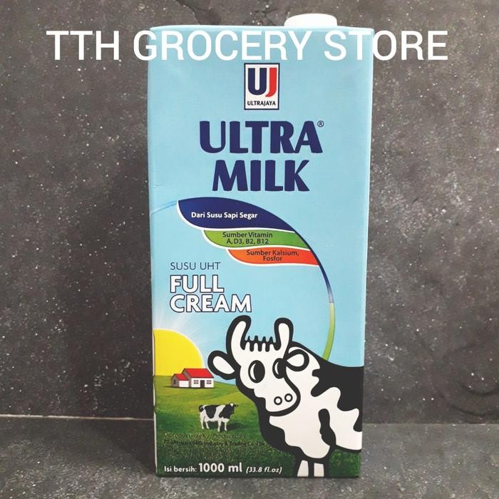 

Pilihan- Susu Ultra Milk Full Cream 1L