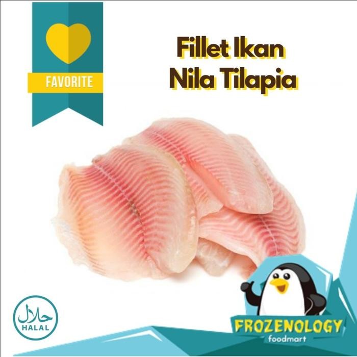 

Pilihan- Fillet Ikan Tilapia/Nila Ikan Air Tawar Frozen 500Gr