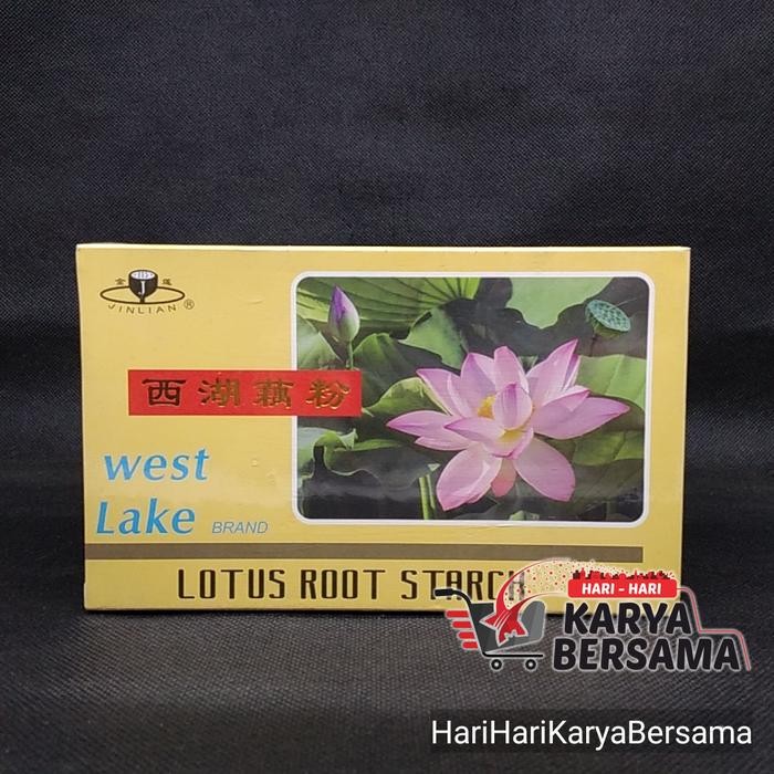 

ORIGINAL WEST LAKE BRAND LOTUS ROOT STARCH AKAR TERATAI 250GR READY STOCK