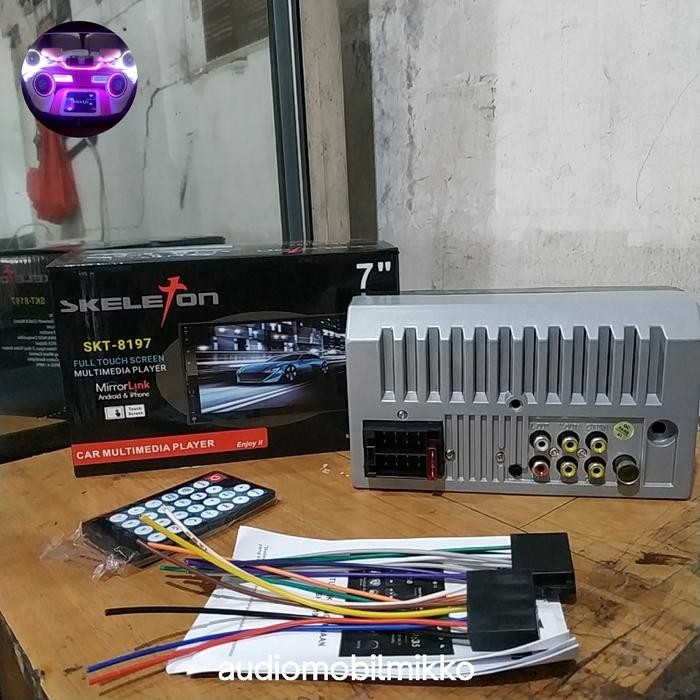 HEAD UNIT SKELETON SKT-8197 - TV MOBIL SKELETON 7 INCH SKT-8197 - SKELETON 7 INCH SKT-8197 KUALITAS