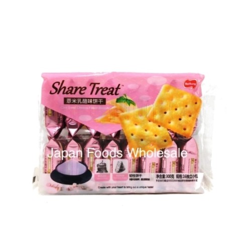

S75580 BAIRONG SHARE TREAT COIX SEED CHEESE BISCUIT 300GR MAJU BERSAMA (20250910)