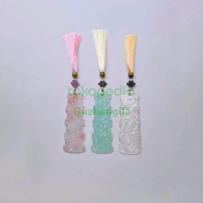 Tempat kuku guzheng / holder kuku guzheng Motif Abstrak