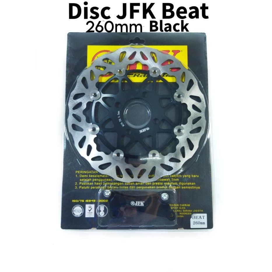 Cakram Motor Beat Vario Scoppy 260 Mm Bracket Jfk Racing