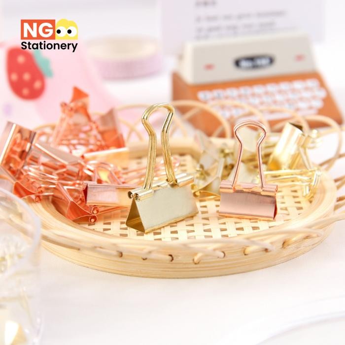 

OJ NG Stationery - Paper Clip Set Klip Multifungsi Klip Kantor Set Klip Binder Klip Penjepit Kertas
